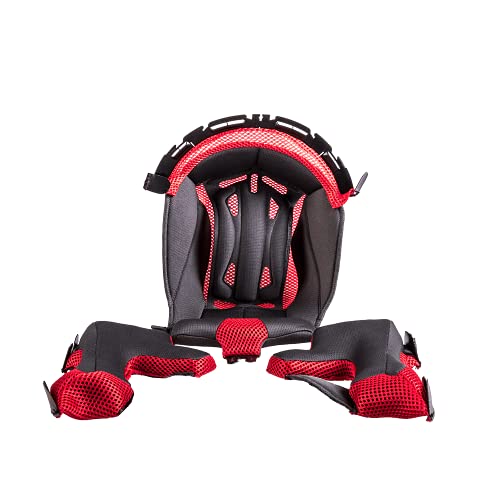 O'NEAL | Recambios para Cascos de Motocross | Motocicletas de Enduro | Forros y Almohadillas para Cascos Moto XXX | Forros y Almohadillas para Cascos Moto XXX | Rojo | Talla S