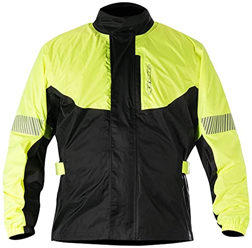 Alpinestars Hurricane Rain Chaqueta Amarillo Fluo Negro Xl