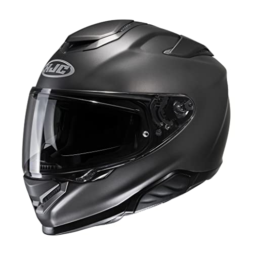 HJC, casco integral moto RPHA71 semi mat titanium, L