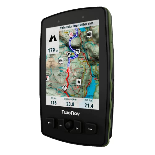 TwoNav - GPS Aventura 2 Motor - Coche Quad Moto/Joystick/Pantalla 3.7