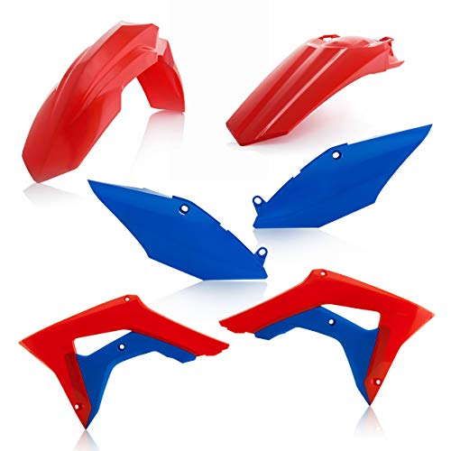 Acerbis 0022384.344 Full Kit de Plásticos para Crf450R 2017 Rojo/Azul