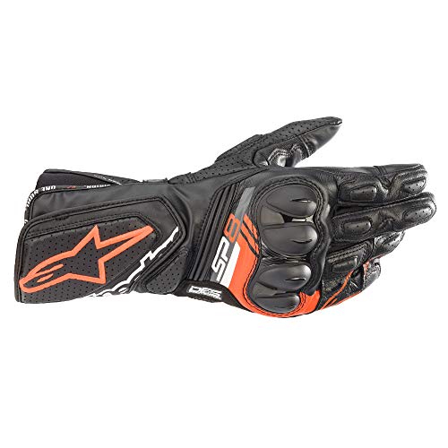 Alpinestars Gloves SP-8 V3 Black/Fluo Red S