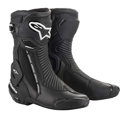 Alpinestars SMX Plus, Botas de Lluvia Hombre, Blanco, Large EU