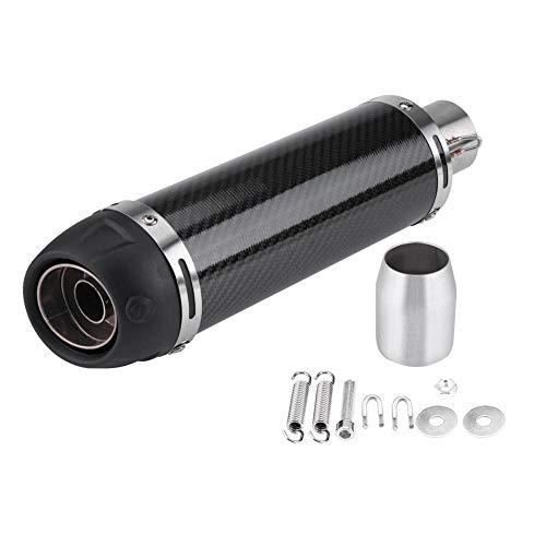 Tail Refit Tailpipe Universal Acero inoxidable Motocicleta Silenciador de escape Tubo Street Bike Motocross Accesorios con DB Killer