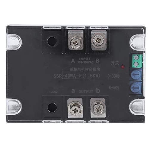 Tablero de arranque de motor resistente de alta confiabilidad Accesorios eléctricos SSR-40WA-R1 Módulo controlador de arranque suave del motor ajustable para(Optical module)