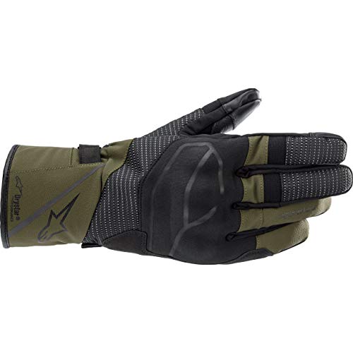 Alpinestars Andes V3 Drystar Guantes de moto (Black/Green,3XL)