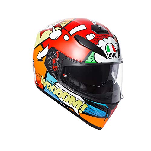 AGV Helmets - Casco para moto K-3 SV E2205 Multi Plk Balloon, talla L