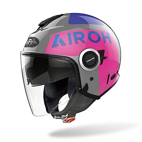 Airoh Casco Helios Up Pink Gloss XXL