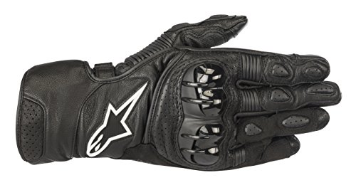 Alpinestars Guantes de Moto SP-2 V2, Color Negro, Talla M