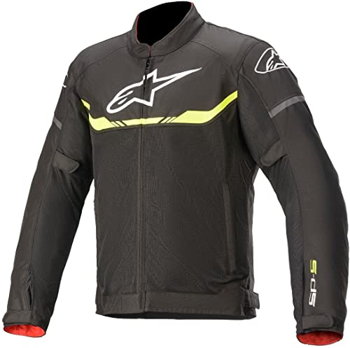 Alpinestars Chaqueta textil para moto T-SPS Air negro/amarillo, S