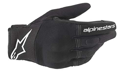 Alpinestars Stella Guantes de Cobre para Motocicleta, Negro y Blanco, XS