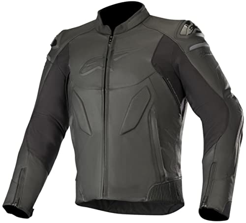 Alpinestars Chaqueta moto Caliber Leather Jacket Negro, Negro, 56