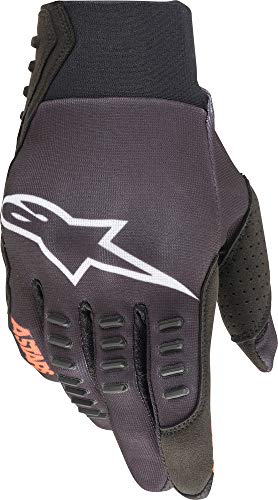 Alpinestars Guantes SMX-E Unisex para Adultos, Color Negro/Naranja SM (Multicolor, Talla única)