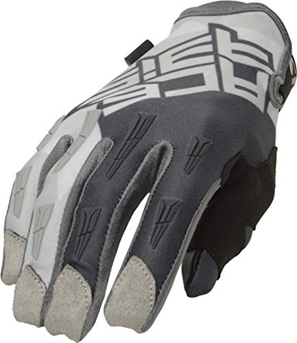 ACERBIS 0023409.291.066 MX X-H Guantes de Moto Gris L, Unisex-Adult, Multicolor, M