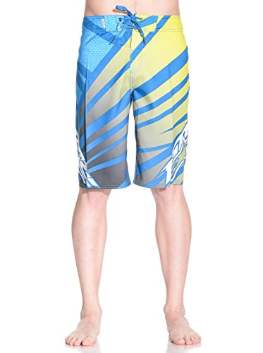 Alpinestars Badeshorts Techstar Boardshorts Bañador, Hombre, Azul, DE: 32