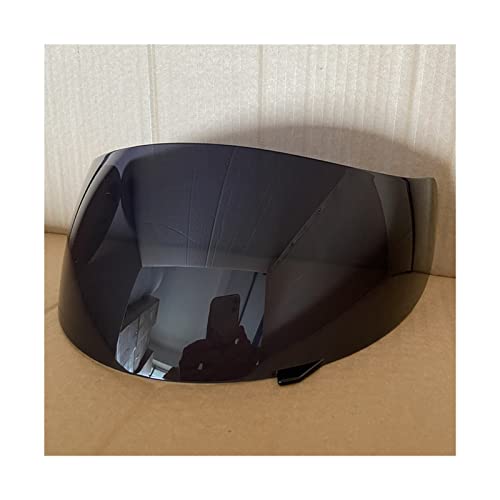 parabrisas de casco de moto, Visor de Ca-sco de motocicleta compatible con A-G-V K3 Visera A-G-V K4 Visor Full Full Full Motorcycle Helmet Helmets Helmets Helmets Lens Wabkings ( Color : Deep Smoke )