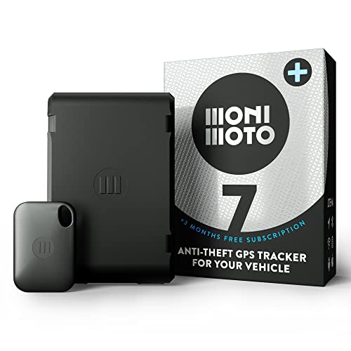 MoniMoto 7 Plus 3 Edition. Localizador GPS para Motos y Coches | Fácil Instalación | Sin Cables | Gran Autonomía. Sistema Antirrobo | Alarma con Aviso al Móvil. Mini GPS Tracker Internacional