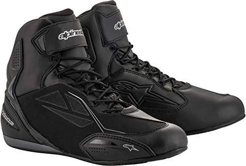 Alpinestars Stella Faster-3 Drystar Shoes (7.5, 1139-BLACK Dark Gray Fuchsia)