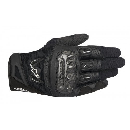 Guantes para Moto SMX-2 Air Carbon v2; Talla L, Color Negro