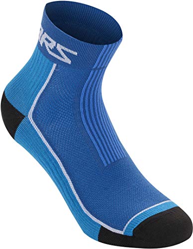 Alpinestars Summer Socks 9 Ropa, Unisex, Negro/Aqua, S