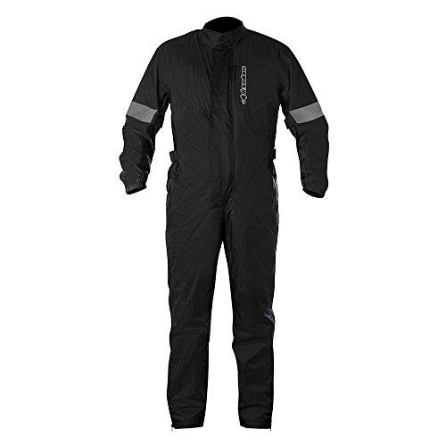 Traje Impermeable Moto Alpinestars Hurricane Negro (L , Negro)