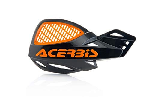 acerbis 0009846.313 + 0010987 manos mx uniko vented universal negro naranja mototopgun