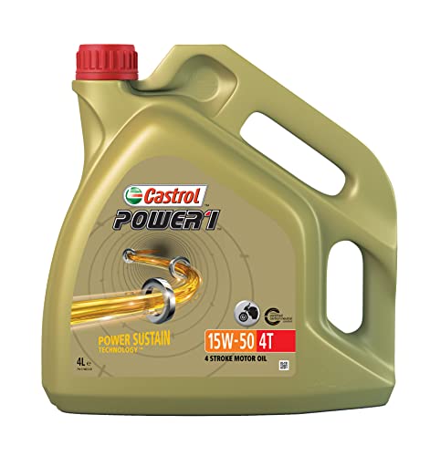 Castrol POWER1 4T 15W-50 Aceite de Moto 4L