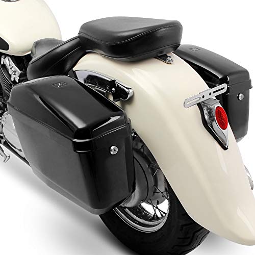 Alforjas rigidas Nevada 20l Compatible para Honda Shadow VT 1100 C2/ VT 750 Spirit