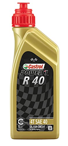 Castrol 19485600 Racing R40 - Aceite de motores de motocicletas de competición (1 l)