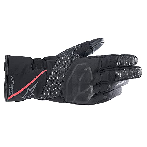 Alpinestars Stella Andes V3 Drystar Guante de motocicleta (Black/Red,L)