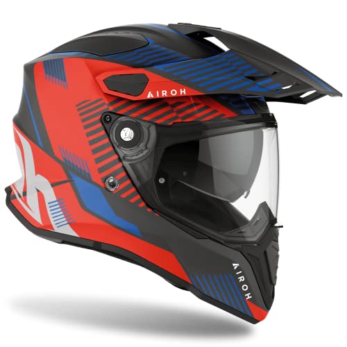 Airoh Helmet Commander Boost Red/Blue Matt, M29, M