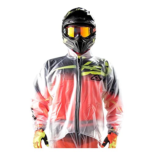 Acerbis Giacca Trasparente Traspar Chaqueta Rain transparente 3.0 Tranpar/neutro XXXL, XXL Adultos unisex