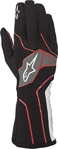 Alpinestars TECH-1 K V2 GUANTES - NEGRO/ROJO/BLANCO - S