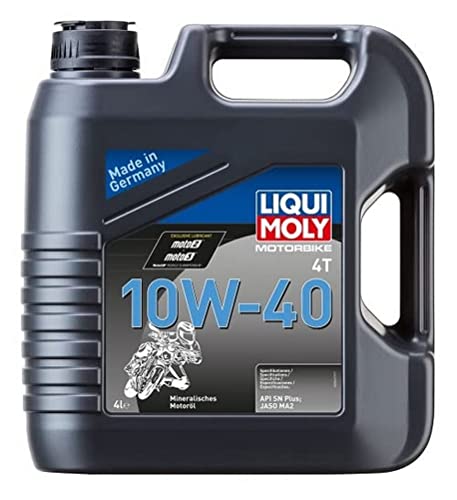 Liqui Moly 3046 - Aceite de motor, 4T, 10W-40, Basic Street, Booklet, 4 l