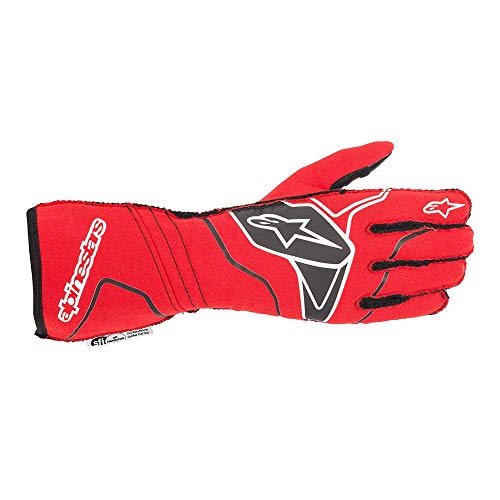 Alpinestars TECH-1 ZX V2 GLV SFI - ROJO/NEGRO - 2XL