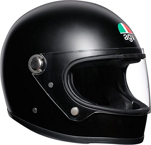 AGV Legends X3000 Casco Moto Integral, Negro Mate, M-L (0011A4I0_003_ML)