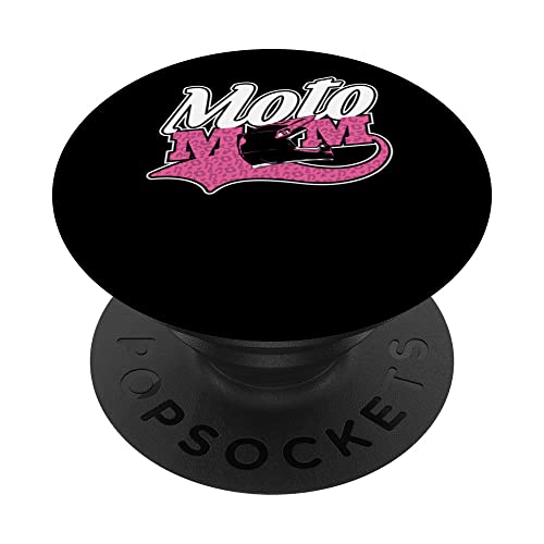 Supermoto Madre Dirt Bike Motociclista - Biker Motocross PopSockets PopGrip Intercambiable