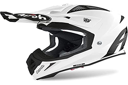 AIROH HELMET AVIATOR ACE COLOR WHITE GLOSS M