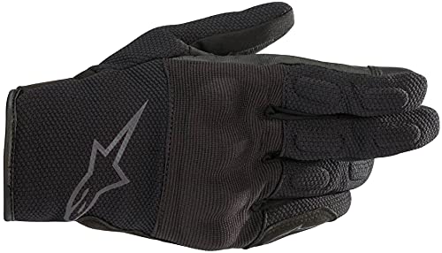 Alpinestars Stella S MAX Drystar Guantes de Moto Negro Antracita, Negro/Antracita, XL