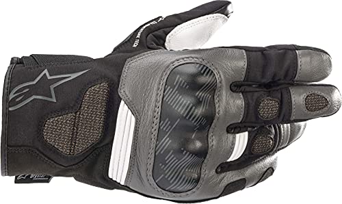 Alpinestars Corozal V2 Drystar - Guantes para Moto (Talla L), Color Negro y Gris