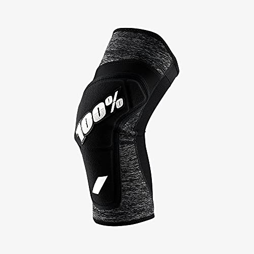 Ride100percent Guards RIDECAMP Knee Guard Grey Heather/Black-SM, Adultos Unisex, Negro, ESTANDAR