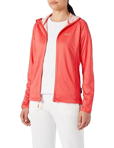 Jack Wolfskin W Star Jacket - Chaqueta para mujer (talla XXL), color rojo, rojo tulipán, Talla única