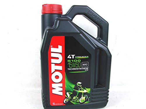 1 x 4 litros Motul 5100 de 4 del SAE 15 W50 Moto motorenöl antifricción aceite Ester