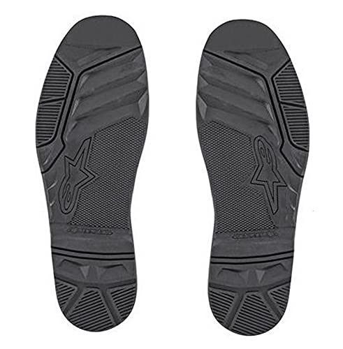 Alpinestars Unisex-Adulto Tech-1 Suela Extremo Negro Talla 10 (Multi, Talla única)