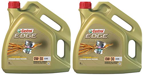 RS Castrol EDGE TITANIUM 0W-30 A5/B5 Aceite de motor sintético, 8 litros