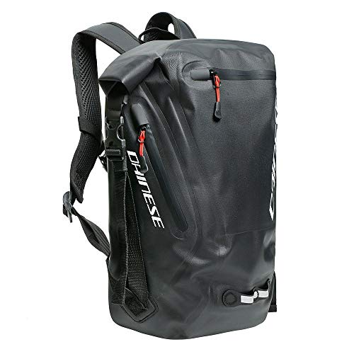 Dainese D-Storm Backpack, Mochila Moto Impermeable, Stealth-Black, N
