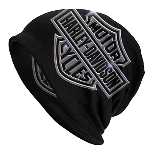 Harley Davidson - Sombreros para hombre, gorros holgados, gorros de punto para hombre, multicolor, Talla única