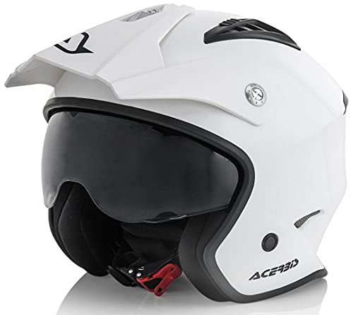 ACERBIS 0022569.030.068 Casco, Blanco