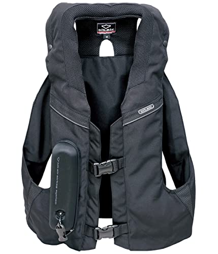 para Moto Chaleco Airbag HIT-AIR MLV2-C Negro (Talla L: Más de 1,85m altura)