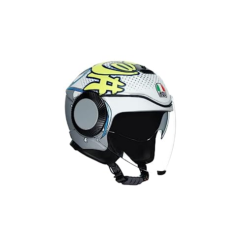 Casco AGV ORBYT Multi S Vibes Matt Grey/Yellow